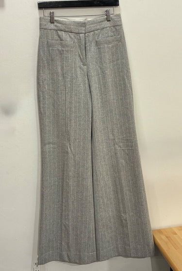 Derek Lam 10 Crosby Pinstripe Wide Leg Pants sz 4