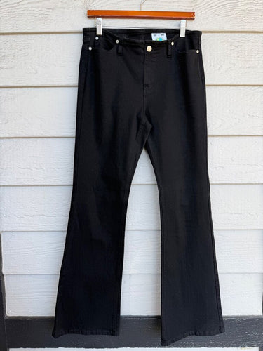 UNIF Black Flared Jeans sz 30