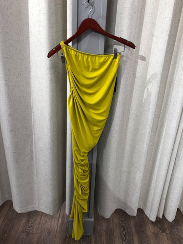 Norma Kamali Citrus Diana Gown sz XS/34
