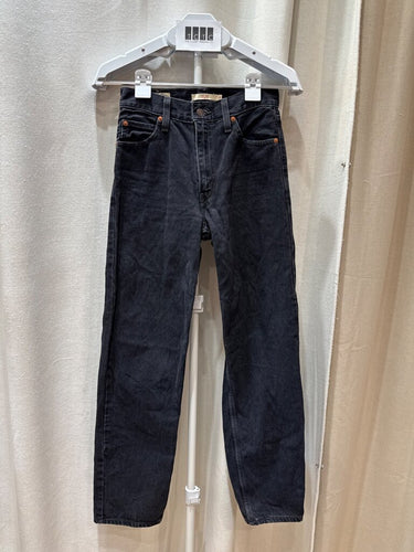 Levi's Premium Dad Jean in Washed Black sz 23