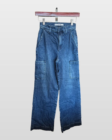 Joe's Jeans The Cargo Wide Leg Pants in Dalia sz 23