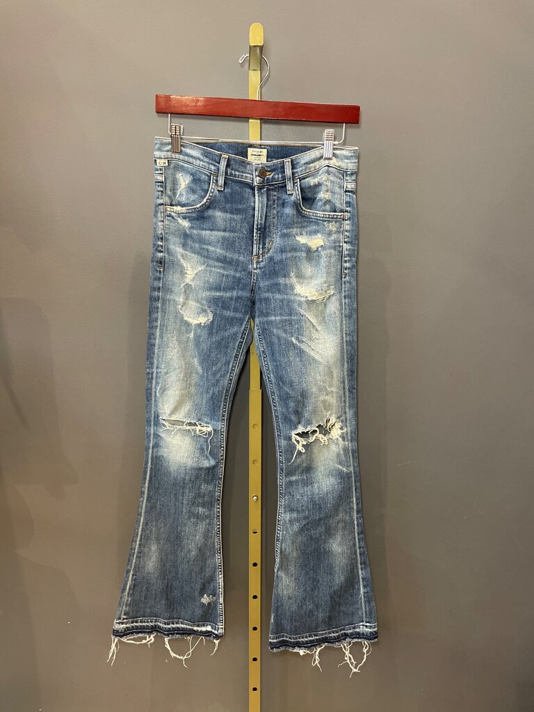 Citizens of Humanity Premium Vintage Distressed Flare Jeans sz 26