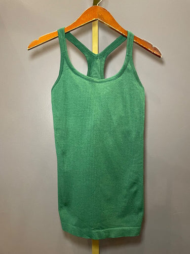 Lululemon Green Sleeveless Wide-Leg Jumpsuit sz 8