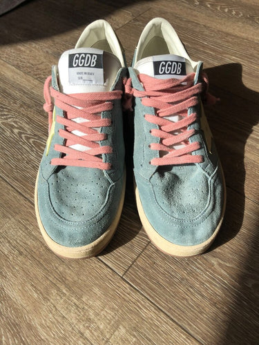 Golden Goose Ball Star Suede Low-Top Sneakers sz 39