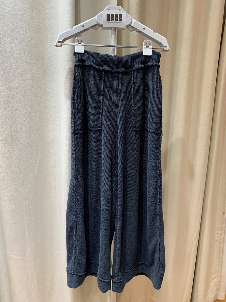 Free People FP Beach Raw Edge Wide Leg Pants sz S