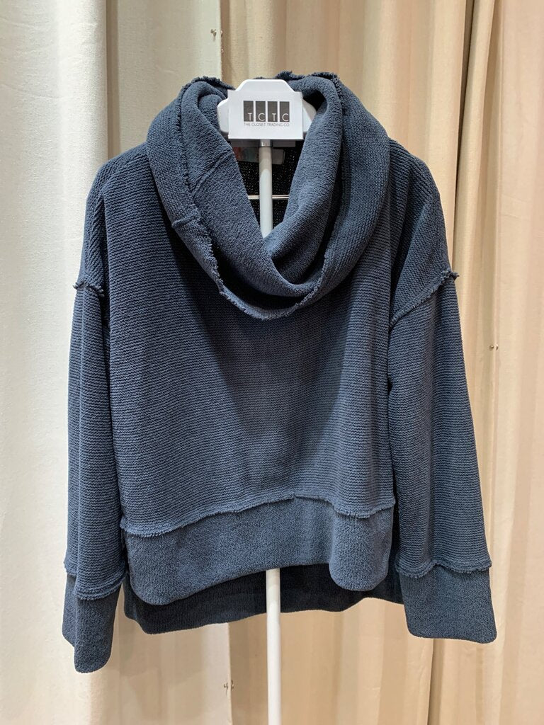 Free People FP Beach Cowl Neck Pullover Sweater sz S