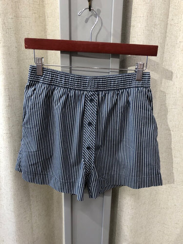 Reformation Striped Boxer Shorts sz S