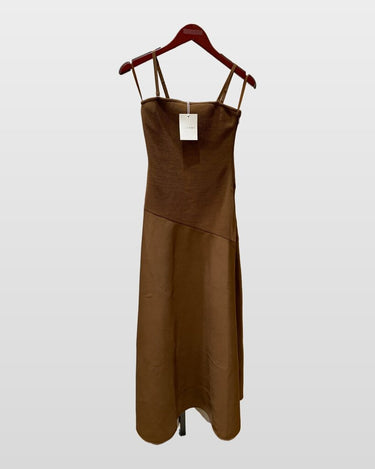 CURAAE Zahara Maxi Dress in Mocha sz S