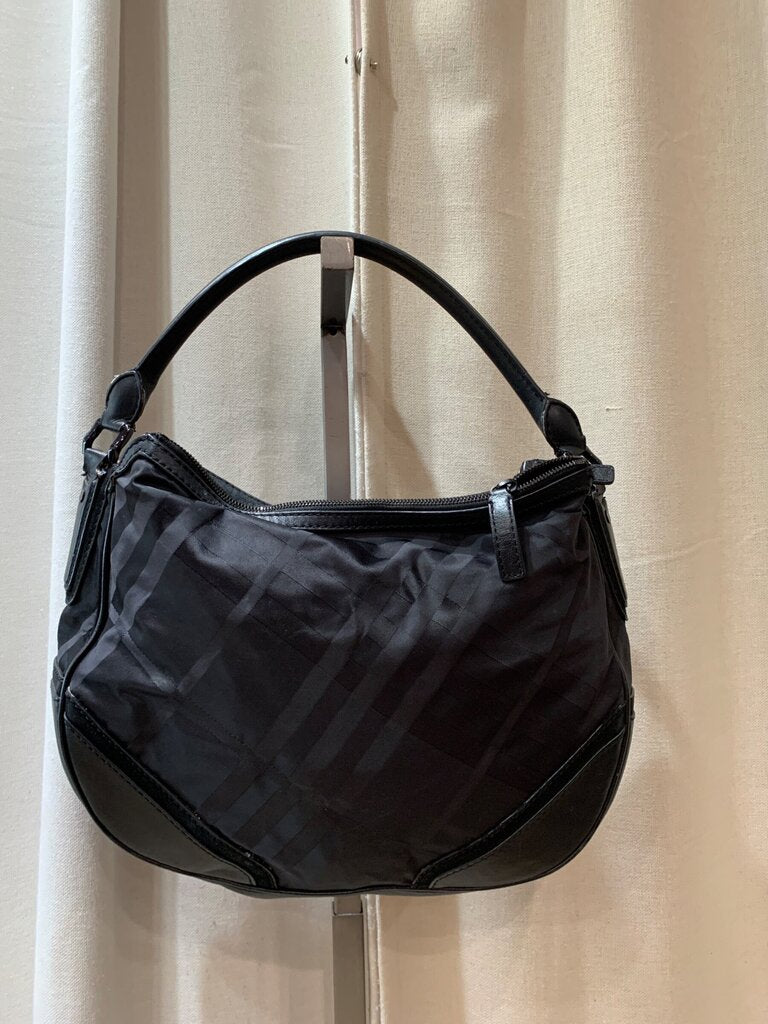 Burberry Black Nova Check Shoulder Bag