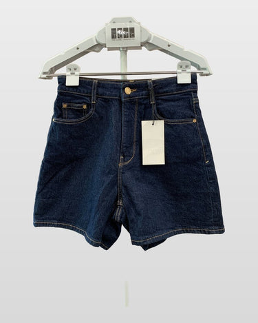 Zara Mom Short High Rise Denim Shorts sz 2