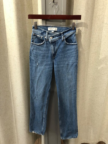 Abercrombie & Fitch The '90s Straight Ultra High Rise Jeans sz 24 / 00s