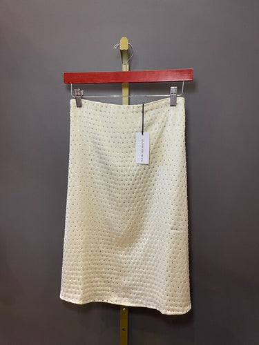 WEWOREWHAT Rhinestone Studded Mini Skirt sz XS