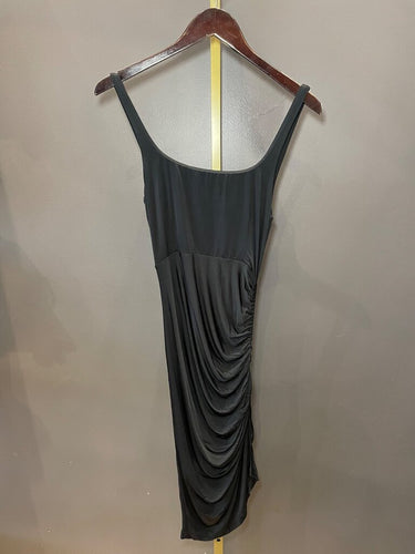 Free People Black Ruched Maxi Dress sz S/P
