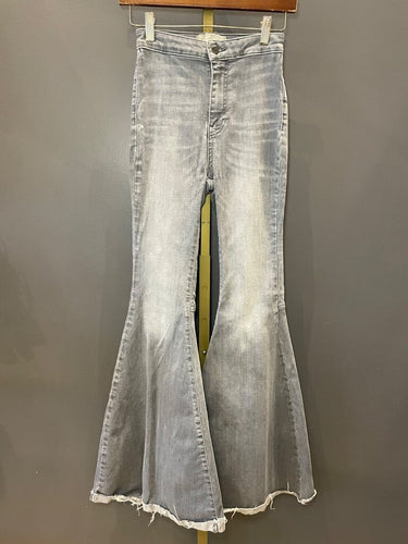 Free People Just Float On High-Rise Flare Jeans sz W 26 R