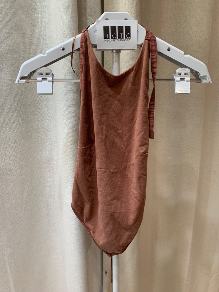 Zara Halter Neck Bodysuit sz M