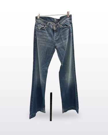 7 For All Mankind Dojo Flare Jeans sz 29