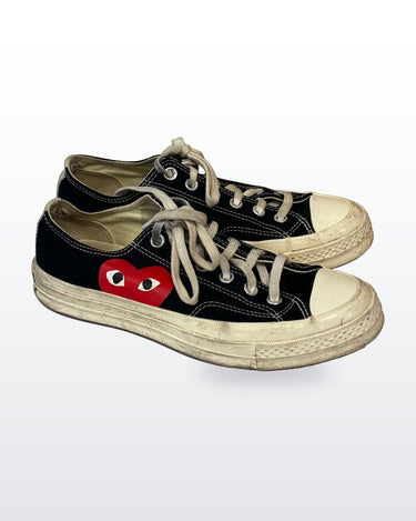 Comme des Garçons PLAY x Converse Chuck 70 Low Sneakers sz Men’s 6, Women’s 9