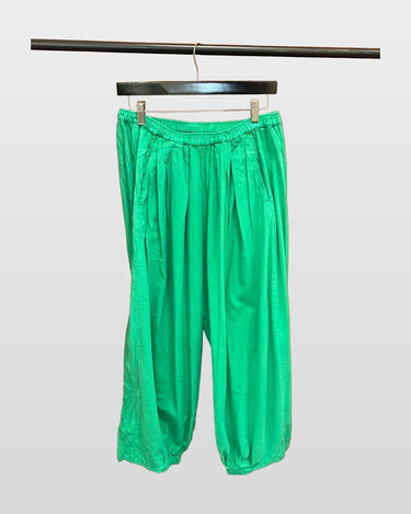Free People Green Elastic Waist Jogger Pants sz S