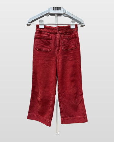 Marine Layer Red Corduroy Wide Leg Pants sz 0