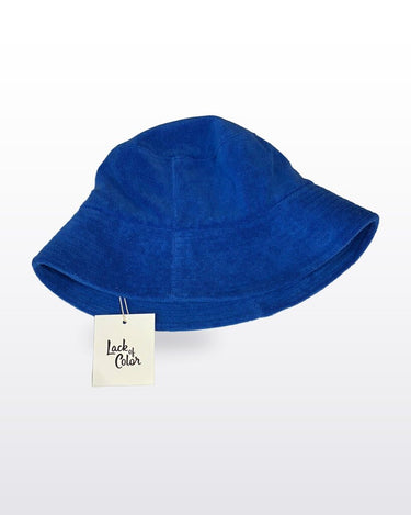 Lack of Color Blue Terry Cloth Wave Bucket Hat