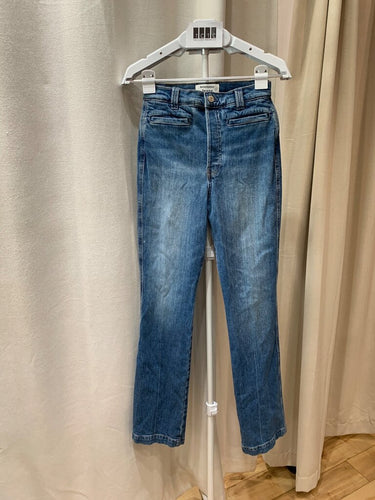Reformation High Rise Straight Leg Jeans sz 27