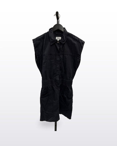 Pistola Black Sleeveless Utility Romper sz XS