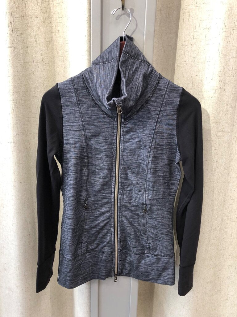 lululemon Textured Full-Zip Athletic Jacket sz 4
