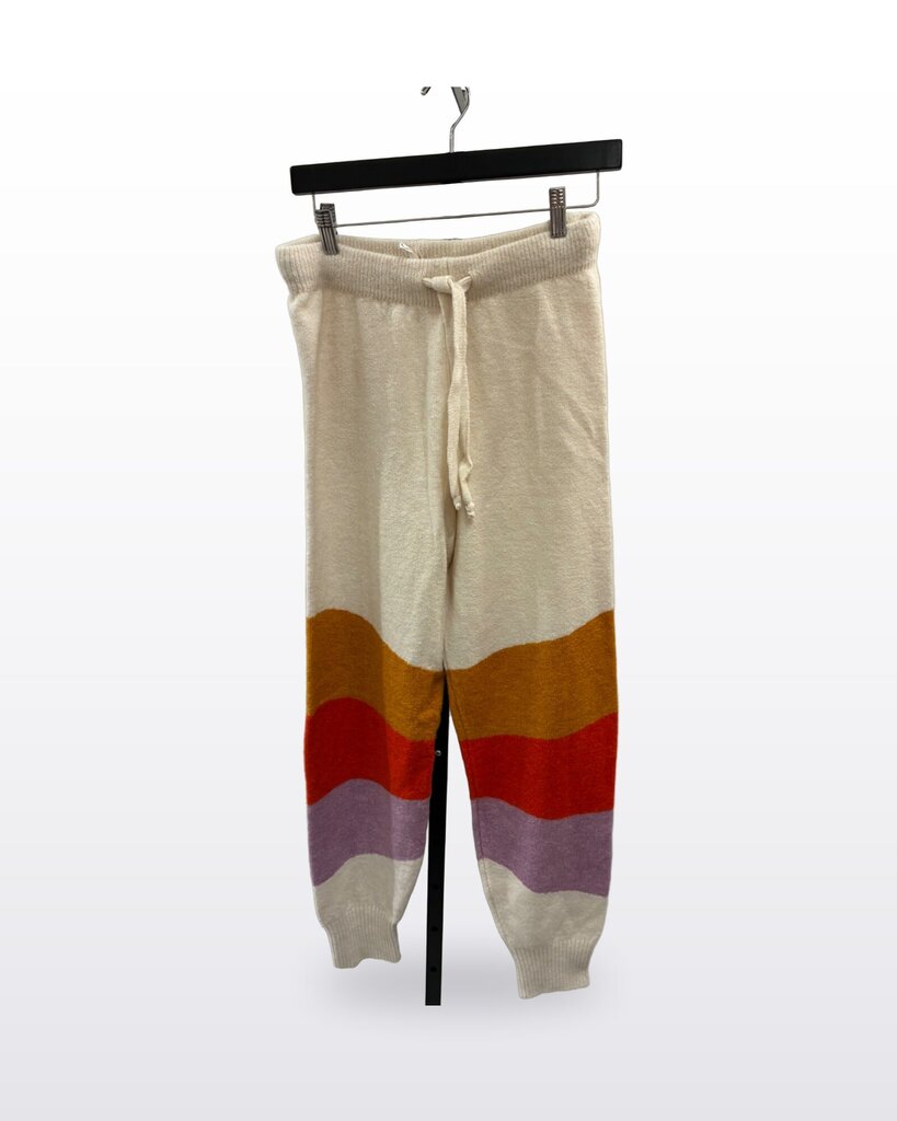 Daily Practice by Anthropologie Striped Knit Jogger Pants sz S