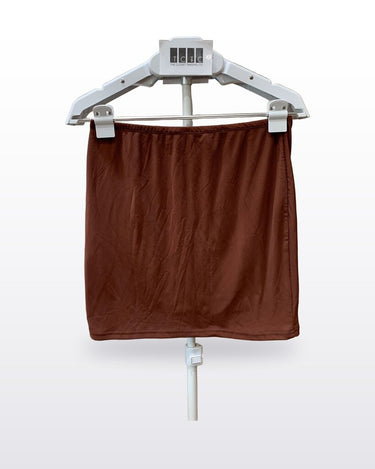 House of Harlow 1960 Brown Mini Skirt sz L