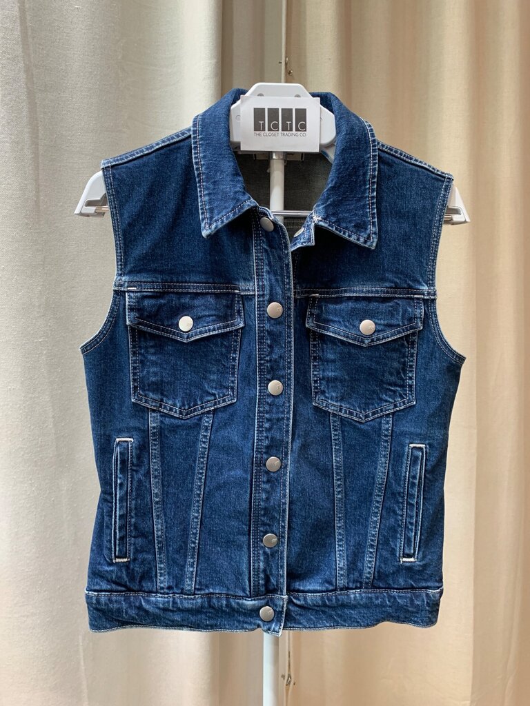 Madewell Denim Vest sz L