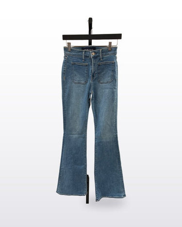 Veronica Beard Beverly Skinny Flare High Rise Jeans sz 25