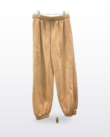 Edikted Tan Fleece Jogger Pants sz S