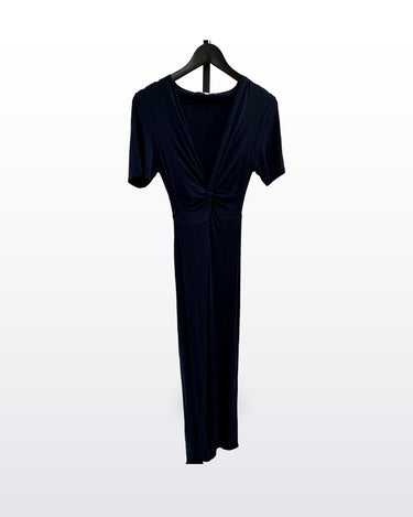 Favorite Daughter Twist-Front Short Sleeve Maxi Dress sz S