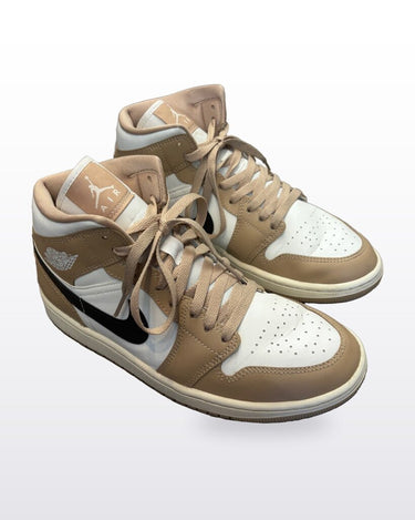 Air Jordan 1 Mid 'Desert' Sneakers sz 9.5