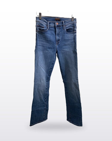 Mother The Insider Flood Jeans in Playing Rough sz 25