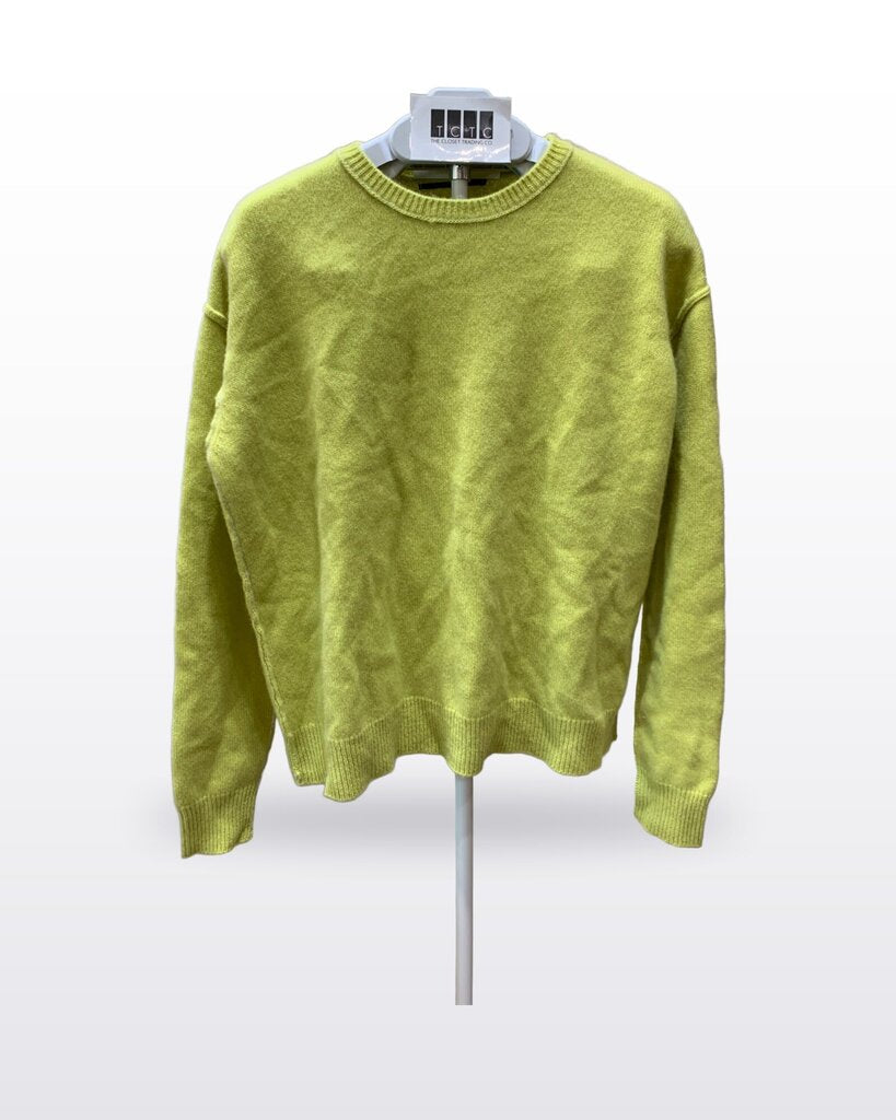 Brazeau Tricot Crown Intarsia Crewneck Sweater sz S?