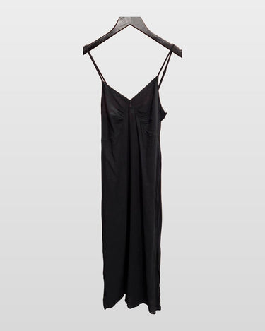 Gimaguas Black Spaghetti Strap Maxi Dress sz S