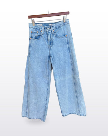 Levi's Premium Light Wash Wide Balloon Jeans sz 24