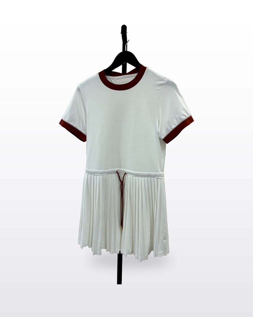 Varley Short Sleeve Pleated Tennis Dress sz M