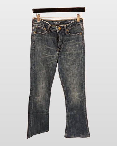 J.Crew Medium Wash Skinny Flare Jeans sz 26