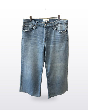 RE/DONE Light Wash Straight Leg Jeans Size 29 sz 29