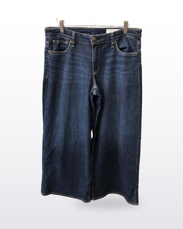 rag & bone Aiden Low-Rise Wide Leg Jeans sz 28