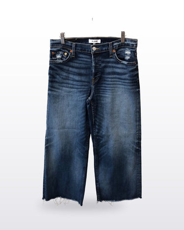 RE/DONE Straight Leg Raw Hem Jeans sz 29
