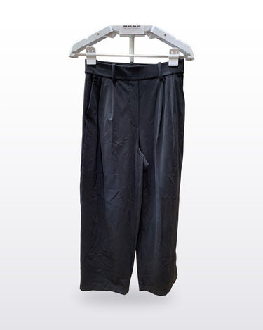 Lululemon Black Pleated Wide Leg Pants sz S
