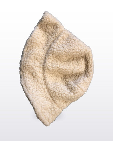Hat Attack Faux Shearling Bucket Hat sz O/S