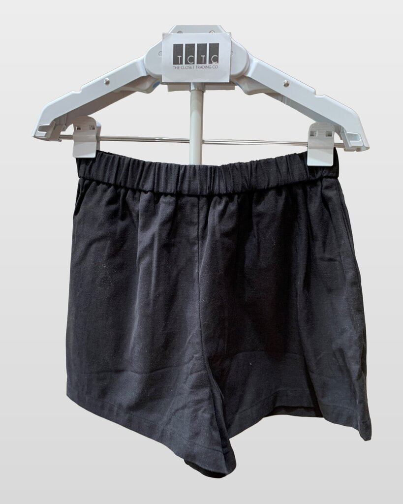 Toccin Black Elastic Waist Shorts sz M