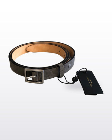 rag & bone Smoke Suede Baby Boyfriend Belt sz L