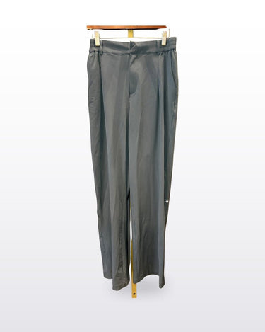 Alo Yoga Slate Grey Wide Leg Trouser Pants sz S