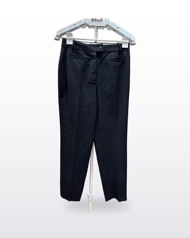 Chanel Black Wool Tapered Trousers sz Size S?