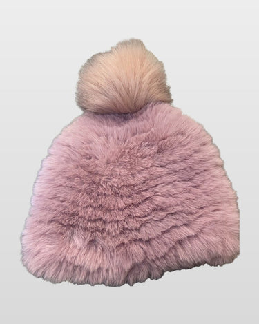 Jocelyn Faux Fur Pom Beanie sz OS